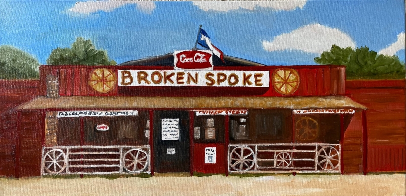 Where Country Legends Gather by artist Mozelle Marks